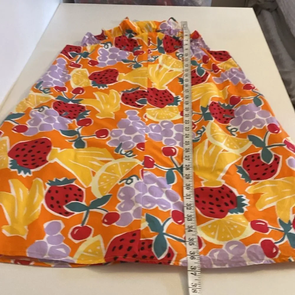 Anthropologie Corey Lynn Calter Tutti Frutti Tunic Dress Size Medium - Picture 16 of 16